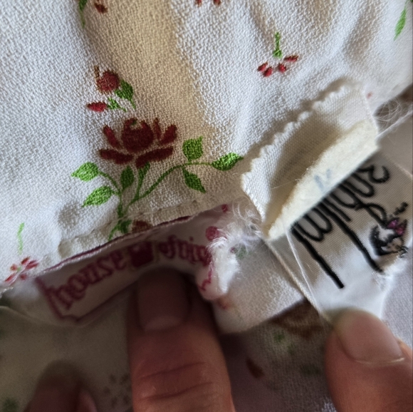 Vintage Top + High Waist Palazzo Pant Wide Leg Pants Matching Suit Set XXS XS - Picture 16 of 16